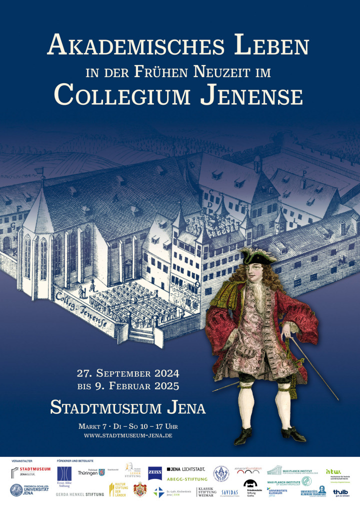 Akademisches Leben in der Frühen Neuzeit im Collegium Jenense // 27. September 2024 – 9. Februar 2025 // Stadtmuseum Jena